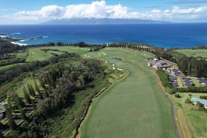 Kapalua (Plantation) 18th Fairway Aerial